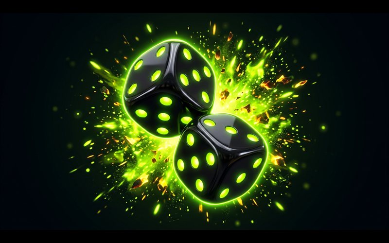 Dice game art