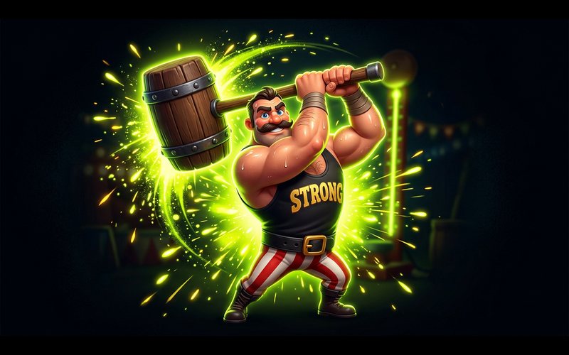 Hammer King game art