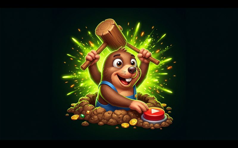 Moles game art